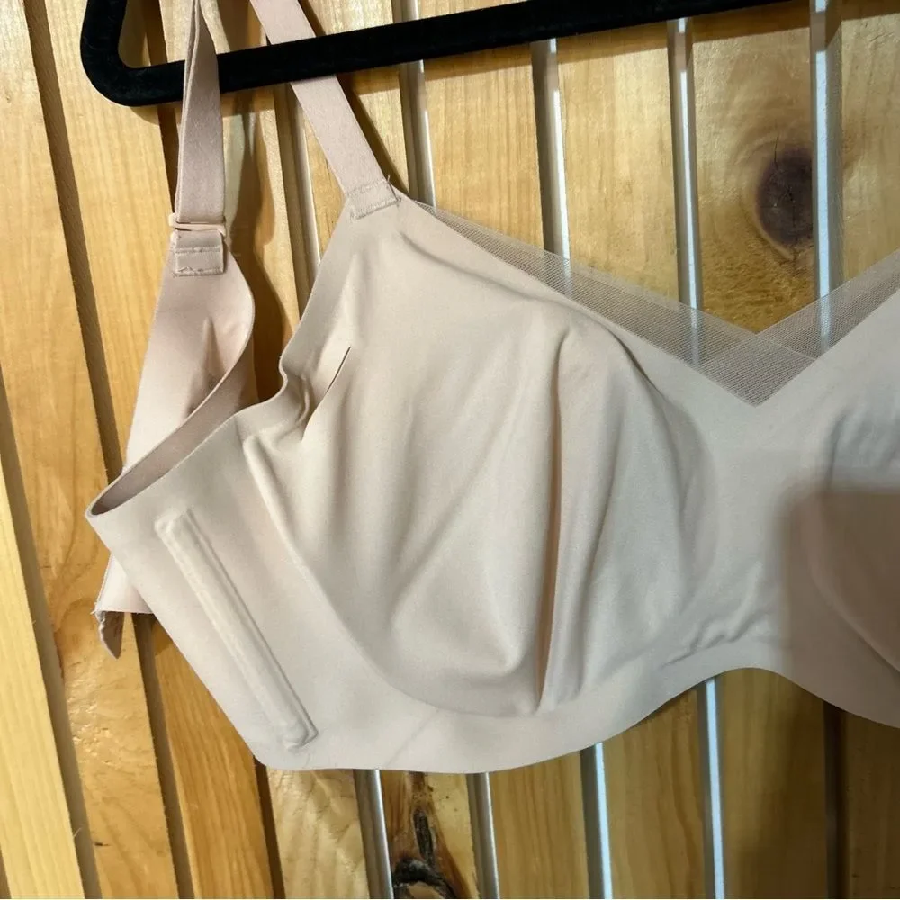 Honeylove CrossOver Bra in Sand Size Large 38B 38C - Picture 8 of 10